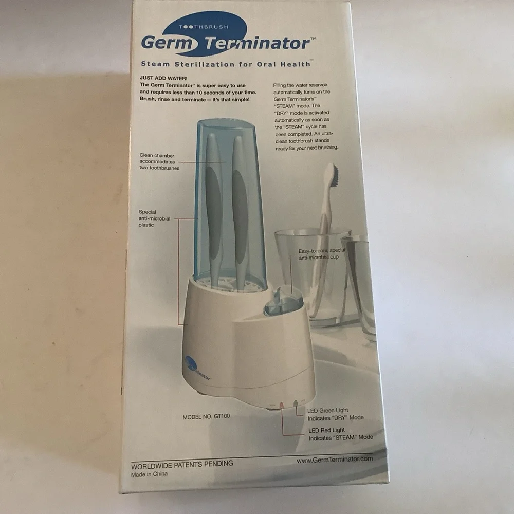 Germ Terminator Other Germ Terminator Gt0 Toothbrush Sanitizer Germ Terminator Other Germ Terminator Gt0 Toothbrush Sanitizer